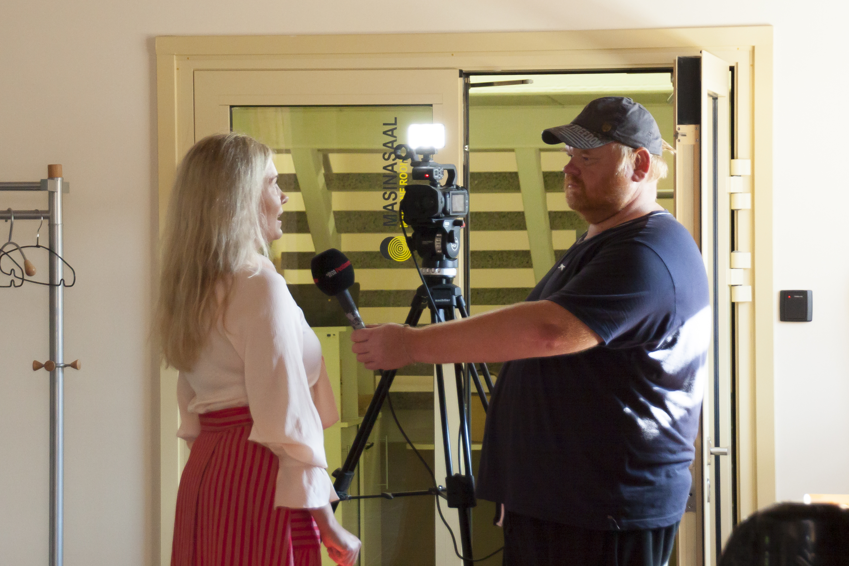 Intervjuu. Foto: Tiina Männe