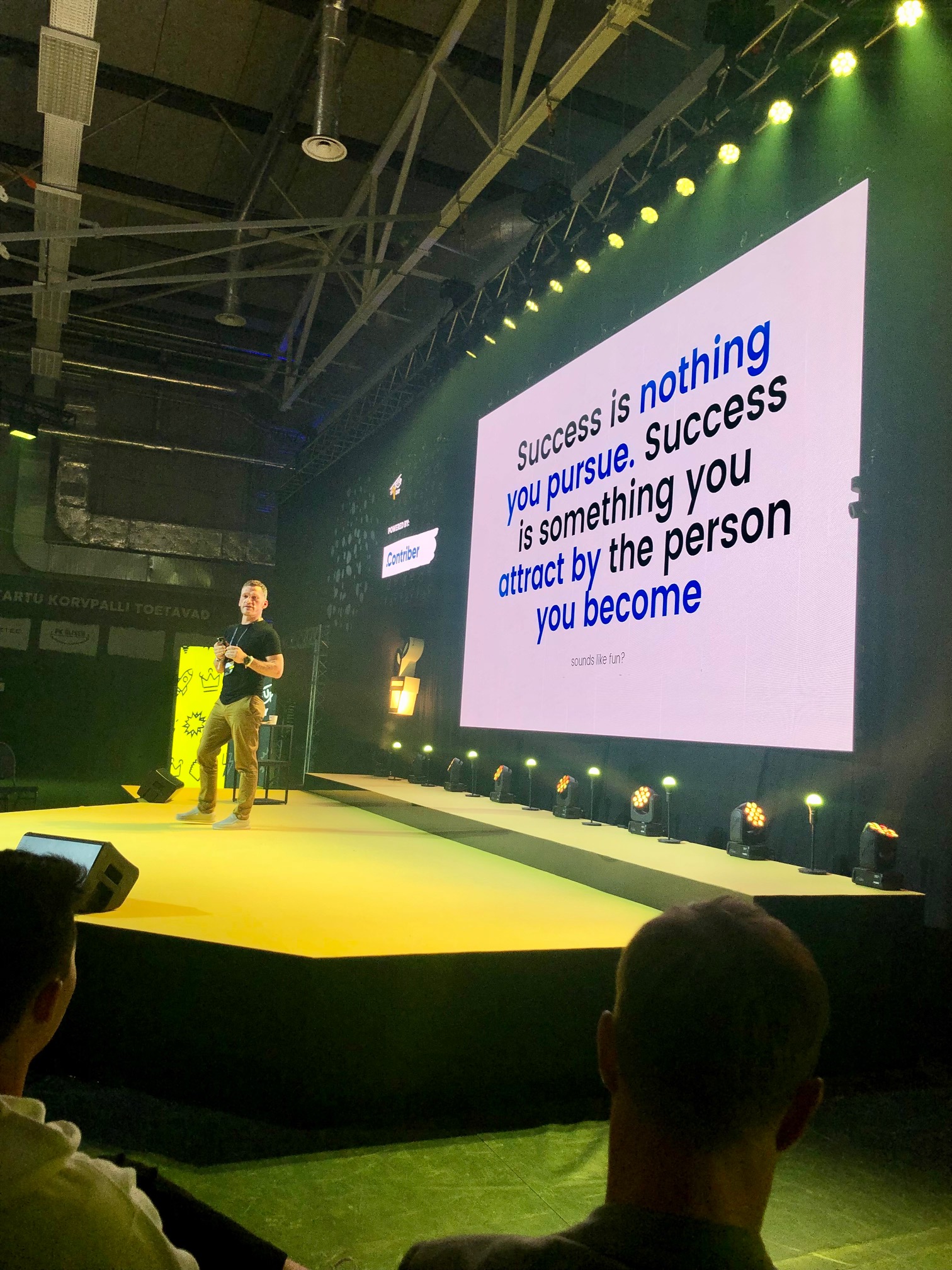 Kuplandi inspiratsioonihetk: Marcel Gasser sTARTUp Day pealaval