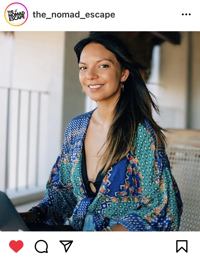 Michelle Maree (The Nomad Escape IG kuvatõmmis)
