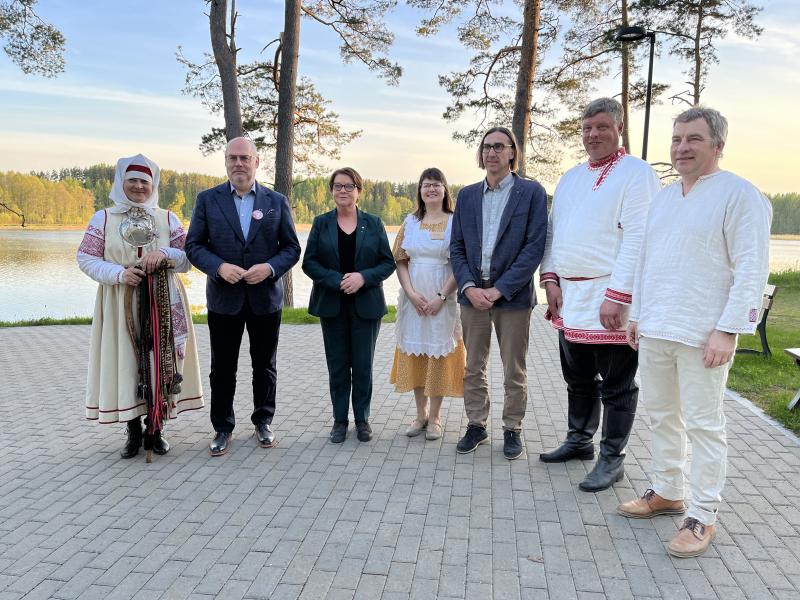  Kuplandi Reegi maja õukond. Foto: Vabariigi Presidendi Kantselei